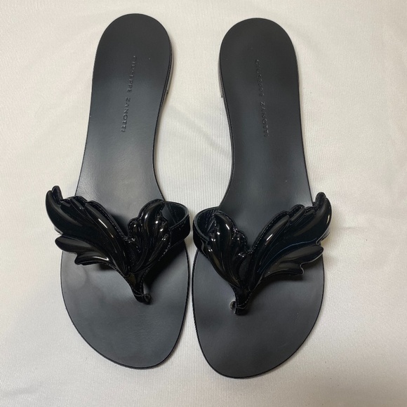 Leather Sandals Giuseppe Zanotti Cruel Flat Sandal Giuseppe - Main Image